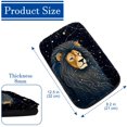 thumbnail image 4 of Leo Soft Furry Printed Car Armrest Cover 12.5x8.2 Inch - Comfortable Armrest Accessories Mat, 4 of 6