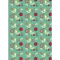 thumbnail image 3 of CafePress - Seagull And Nautical Retro Pattern - Greeting Card, Blank Inside Matte, 3 of 4