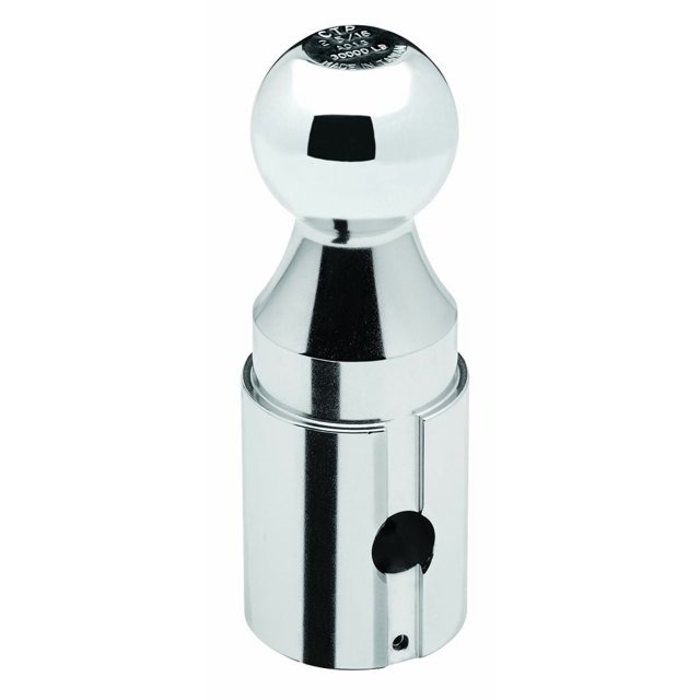 Draw-Tite Gooseneck Trailer Hitch Ball 19309 2-5/16 Inch Ball Without Offset Extension; 20000 Pound Capacity