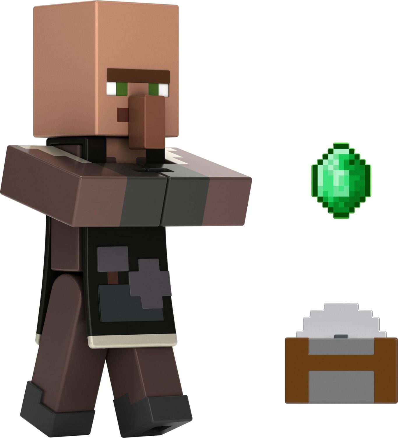 MINECRAFT – FIGURINE DE BASE – 8,26 CM (3,25 PO) – Maçon de pierre