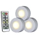 thumbnail image 1 of For LED Under Cabinet Lamp Puck Light Remote Control Warm light 4000K WS30460, 1 of 4