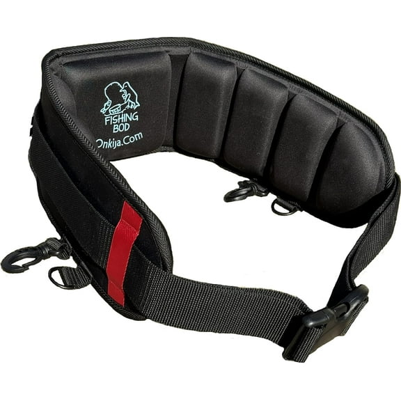 Wade Fishing Belt - Wading Belt Fishing Belt - Whitley Back-Pro - Rod Holder Included