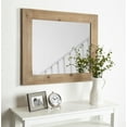 thumbnail image 7 of Kate and Laurel - Garvey Wood Framed Wall Mirror, 36 x 30, Rustic Brown, 7 of 7