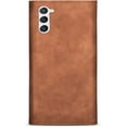 thumbnail image 2 of Wallet Case for Samsung Galaxy S23 for Women, Shoulder Crossbody Purse Handbag Neck Strap Lanyard Cover with ID Card Holder Phone Case for Samsung Galaxy S23 XK Brown, 2 of 18