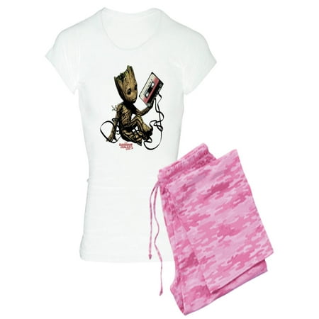 

CafePress - GOTG Groot Cassette - Women s Light Pajamas