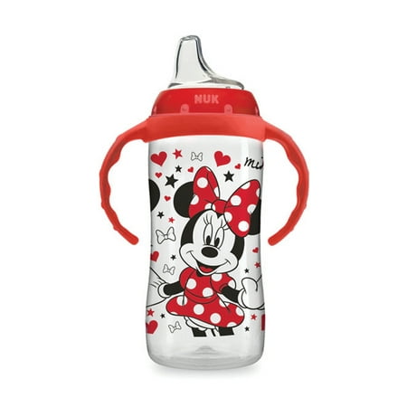 NUK Disney Large Learner Sippy Cup with Handles - Minnie Mouse, 10