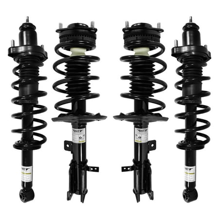 - Unity 4-11675-15310-001 Front and Rear 4 Wheel Complete Strut Assembly Kit 2007-2010 Chrysler Sebring