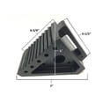 thumbnail image 4 of Wheel Chock MAXXHAUL 70472, caucho macizo, muy resistente, paquete de 2, 4 of 7
