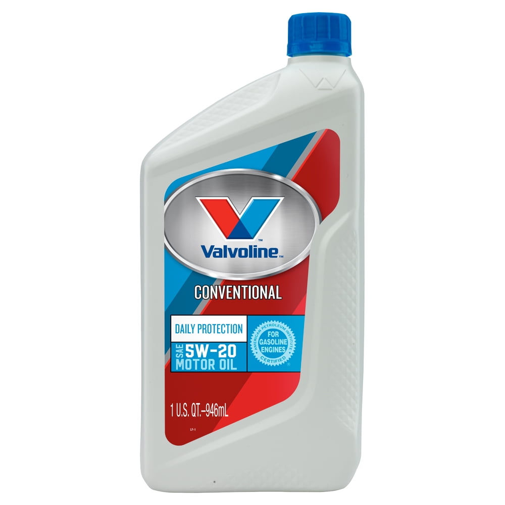 Valvoline Daily Protection SAE 5W20 Conventional Motor Oil 1 Quart