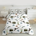 thumbnail image 3 of Manfei Pike Fish Bedding Comforter Set,Outdoor Fishing Hook Twin Comforter Sets,Rustic Farmhouse Cabin Bedding Set For Boys Teens,Microfiber Bedroom Decor,2-Piece, 3 of 9