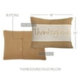thumbnail image 5 of VHC Brands Harvest & Thanksgiving Holiday Pillows & Throws-Thanksgiving 14" x 18" Pillow, Natural Tan, 5 of 7