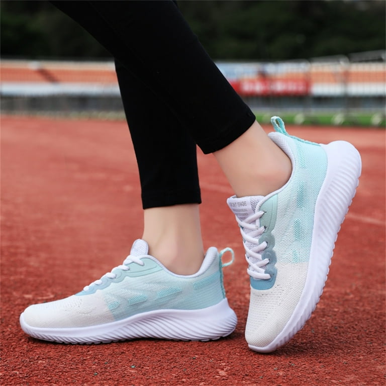 FZM Women shoes Ladies Shoes Fashion Comfortable Mesh Breathable Lace Up  Casual Sneakers