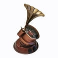 thumbnail image 3 of Table clock - Phonograph Table Clock by Peterson Housewares  Artwares, 3 of 3