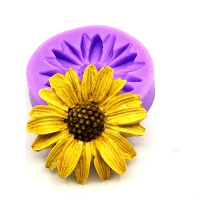 

Sunflower Sunflower Chocolate Silicone Mold Cake Decoration Mold Fondant Mold