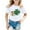 White, variant on lnmuld Cute Tops St Patricks Day Themed Short Sleeve Tee for Girls Youth Teen Casual Comfortable Printed Tops Size:4-5 Years