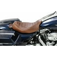 thumbnail image 2 of Mustang Wide Tripper Solo Driver Brown Diamond Stitch Motorcycle Seat (76722), 2 of 3
