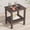 Coffee, variant on KINGYES 2-Tier Outdoor Side Table, HDPE All Weather Adirondack Small Patio Tables, For Garden Balcony Pool Indoor, Black