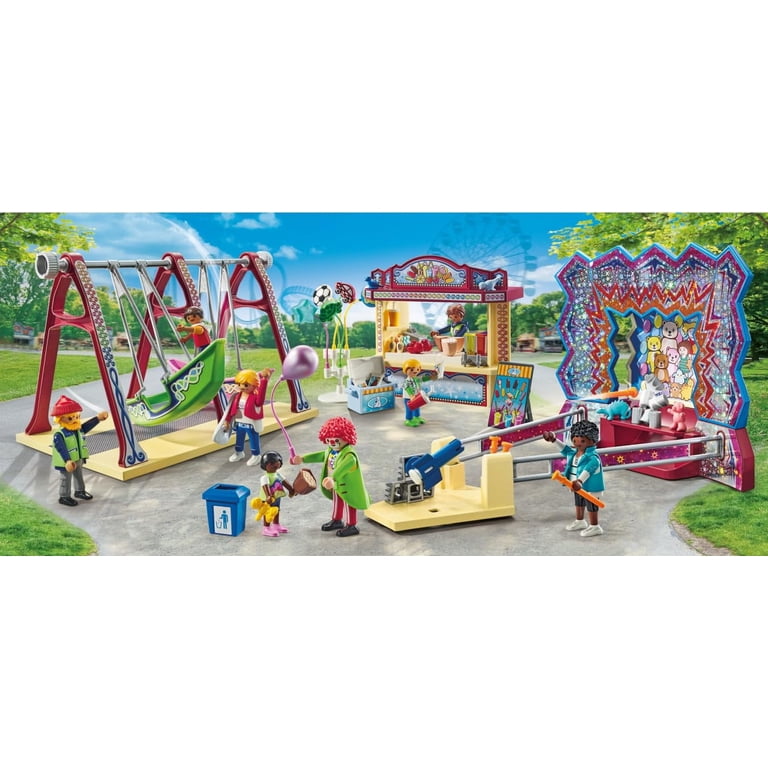 PLAYMOBIL #71452 Fun Fair Amusement Park NEW! - Walmart.com