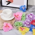 thumbnail image 6 of Uxcell 3.5" Artificial Silk Phalaenopsis Orchid Flower Heads for DIY Wedding Decor, White 20 Pack, 6 of 6