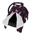 thumbnail image 2 of Naloa Breast Cancer Awareness3 Baby Car Seat Cover, Breathable Baby Carrier Cover, Multiuse Baby Carrier Cover & Nursing Breastfeeding Cover, 2 of 5