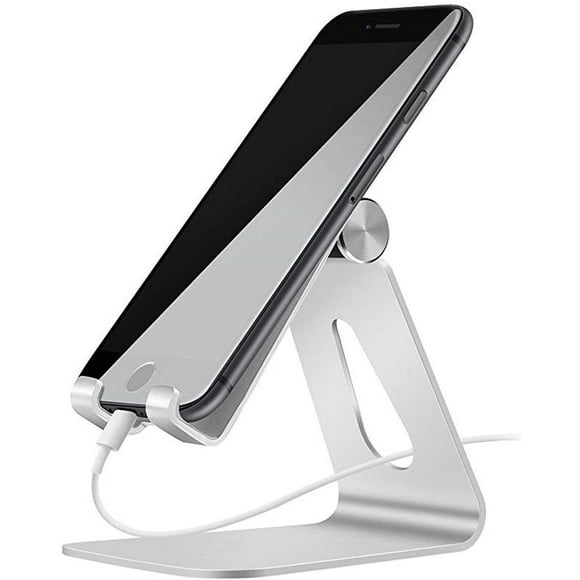 Cell Phone Stand Desk Adjustable Aluminum Mobile Phone Holder