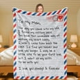 thumbnail image 1 of To My Man - Giant Love Letter Blanket - SS575, 1 of 4
