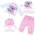 thumbnail image 4 of Set de ropa para Reborn Baby Dolls Babeside con estampado de koalas, 4 of 6