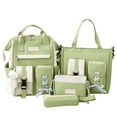 thumbnail image 1 of Girls School Bag Set Cute 5PCS Large Capacity Campus Backpack Elementary Bookbag, 1 of 10