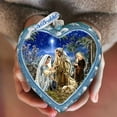 thumbnail image 3 of G. Debrekht 738-101-DG Holy Family Glass Ornament Limited Edition by D. Gelsinger - Nativity Holiday Decor, 3 of 4