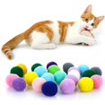 thumbnail image 4 of Pelotas de juguete para gatos de 30 piezas, pelotas blandas para gatos de 2,5 cm esquí esquí Gafas de esquí, 4 of 5