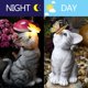 thumbnail image 1 of Adorno de jardín para gatos, mariposas, luces solares para exteriores, diseño de balcón, lindo gato, mariposa, adornos de resina, luces solares para exteriores, animales creativos LingWen 9024715646019, 1 of 1