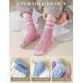 thumbnail image 5 of PUMIER Warm & Cozy Christmas Gifts for Women, Fluffy Fuzzy Sock, Plush Sleeping Slipper Socks - Soft Warm Fabric, 5 of 7