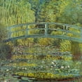 thumbnail image 2 of Monet, Claude 15x15 Black Modern Framed Museum Art Print Titled - Bridge and Waterlilies 1899, 2 of 4