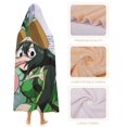 thumbnail image 4 of My Hero Academia Wearable Blanket Cloak Arctic Velvet Hooded Blanket Soft Fuzzy Hoodie Blanket Cape for Adults Kids 60"x80", 4 of 8