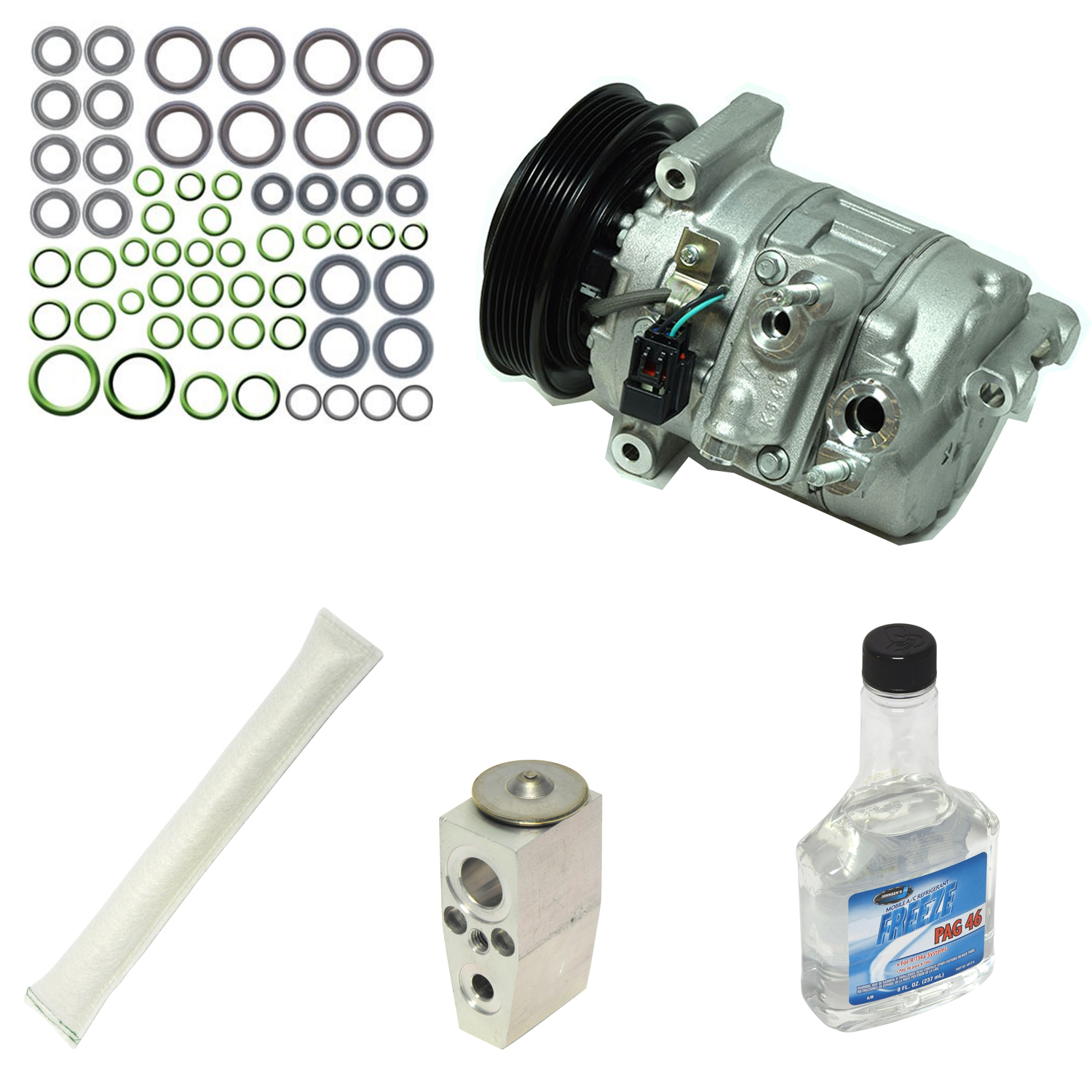 20062008 Buick Lucerne New A/C AC Compressor with clutch for 3.8L only