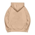 thumbnail image 5 of Chandail à Capuche pour Femmes Élégant Basique Manches Longues Col Rond Décontracté Doux Confortable pour l'Hiver, 5 of 5