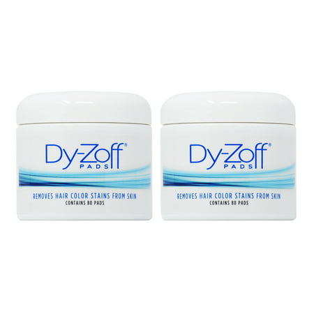 King Research Dy-Zoff Pads Removes Hair Color Stains From Skin 80 Pads (Pack of (Best Method To Remove Hair From Testicles)