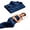 Dark blue, variant on Sleep Bag, 360° Wrap Wearable Blanket, Breathable Stretch Fabric Sleep Sack, Hug Pressure Therapy Compression Sack, Kids Teens & Adults (Red-XS-55inch/14inch)