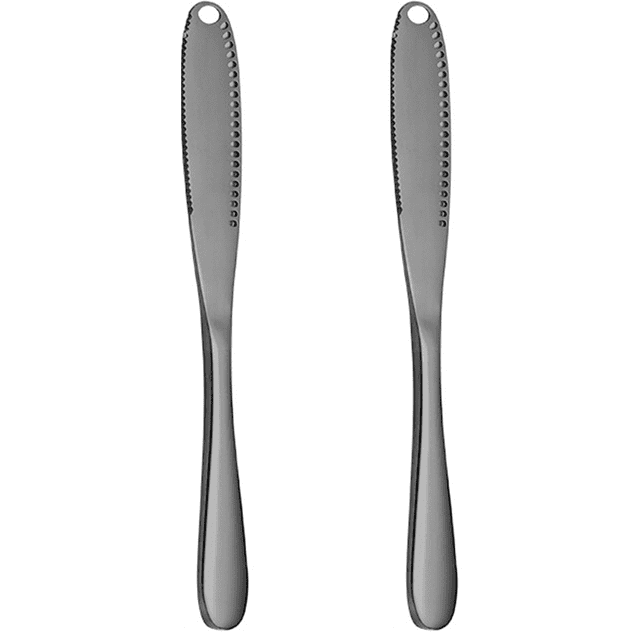 Cuchillo mágico para untar y rizar mantequilla: riza tu mantequilla con facilidad de diferentes maneras