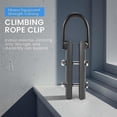 thumbnail image 5 of Clamp,Rope Climb Workout Rig Attachment Hook for 1.5 Inch Rope Clasp Fitness Equipment Strength Tr, 5 of 5