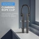 thumbnail image 5 of Clamp,rope Climb Workout Rig Attachment Hook For 1.5 Inch Rope Clasp Fitness Equipment Strength Training, 5 of 5