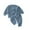 Blue, variant on biudgviw Baby Girls Boys Outfits Soft Crewneck Long Sleeve Oversized Tops Casual Jogger Pants Lounge Sets Infant Toddler Clothes
