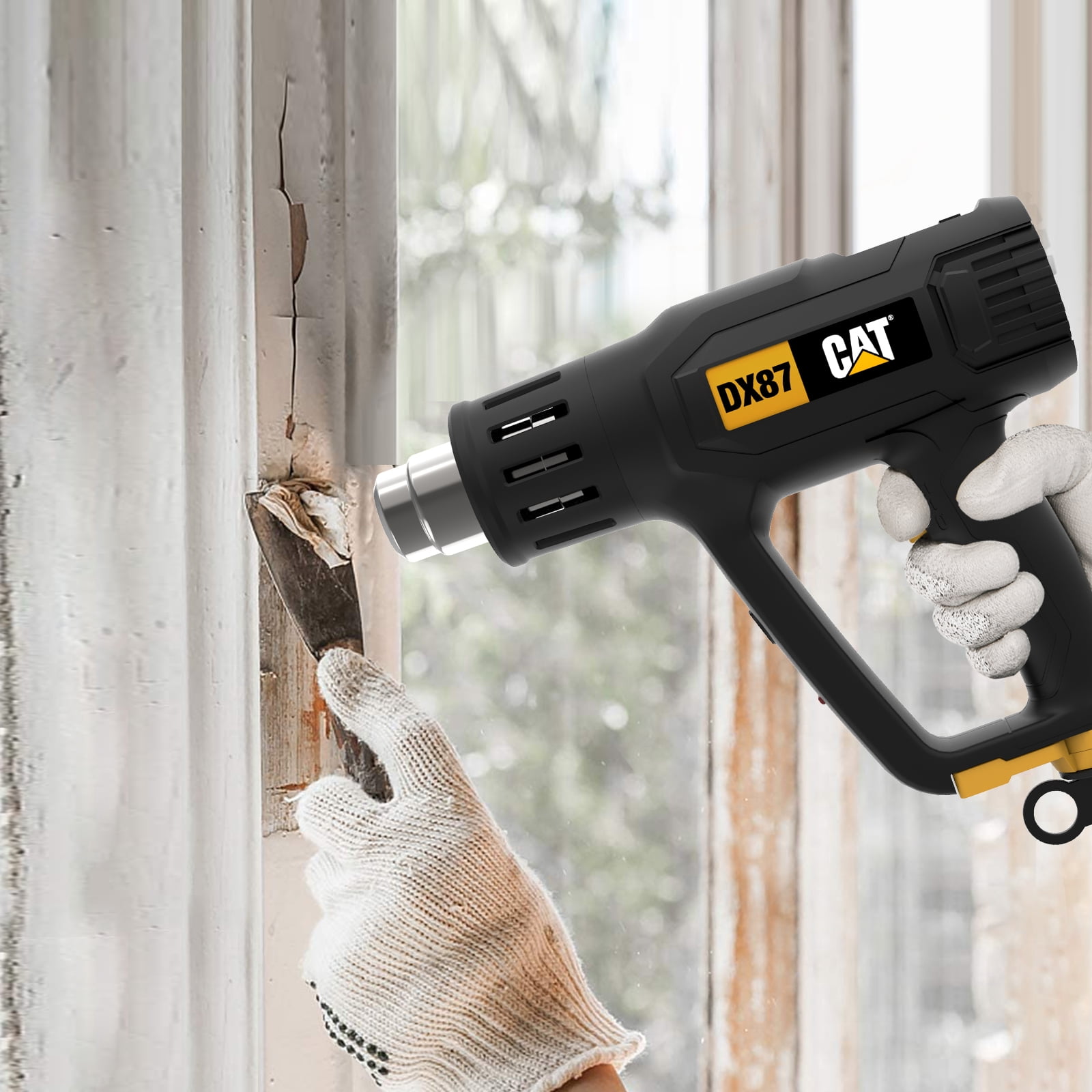Caterpillar Cat® DX87U 1800W Corded Heat Gun with Accessories