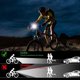 thumbnail image 4 of Bicycle light 140 decibel high brightness front light power display rechargeable bicycle flashlight suitable for night riding, 4 of 4