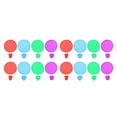 thumbnail image 4 of 16pcs Creative Folding Flying Disc Flying Plate Outdoor Supplies (Random Color), 4 of 9