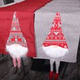 thumbnail image 2 of Cateissary Manteles individuales de Navidad para hombre viejo sin rostro con pierna larga, mantel para comedor, mantel para mesa, decoración del hogar, Gris, 2 of 6