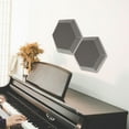 thumbnail image 4 of TABLETREANDS 2Ud Paneles Absorbentes De Sonido Hexágono Para Pared Gris Uso Interior, 4 of 8
