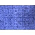 thumbnail image 1 of Ahgly Company Indoor Rectangle Oriental Blue Industrial Area Rugs, 8' x 10', 1 of 4