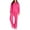 Hot Pink(New), variant on PNTUTB Women's Solid Color 2 Piece Sets Fall Outfits Long Sleeve Crew Neck Pockets Tracksuits Casual Loose Lounge Sets