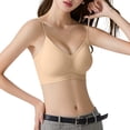 thumbnail image 4 of SPZTSX Push Up Seamless Thin Strap Bras for Women Wireless Comfort Everyday Bras with No Show Design, 4 of 5